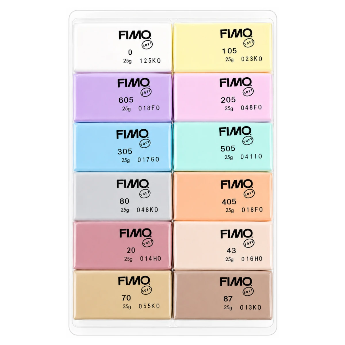 modelina fimo soft pastel staedtler 12 kolorow 25g kolory
