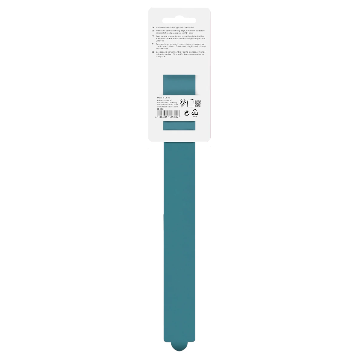 linijka faber castell sparkle 30 cm morska tyl