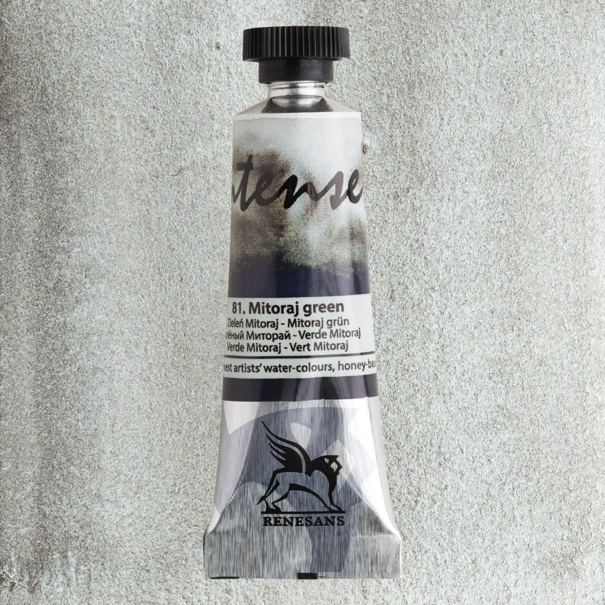 Farba akwarelowa RENESANS Intense Water 15 ml (81 - Zieleń Mitoraja)