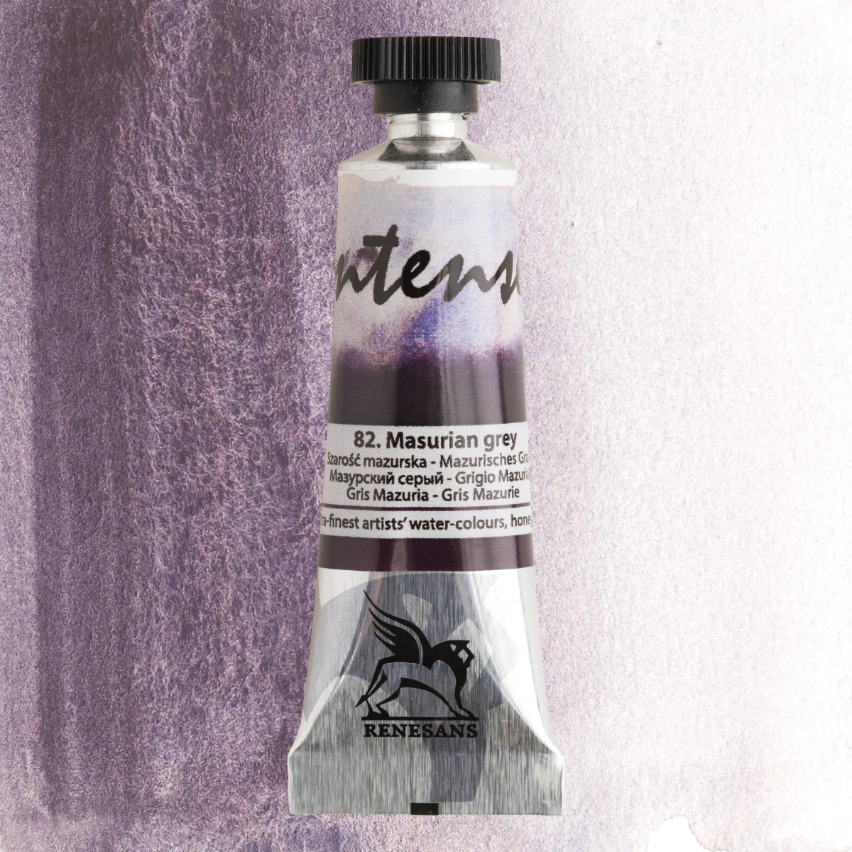Farba akwarelowa RENESANS Intense Water 15 ml (82 - Szarość mazurska)