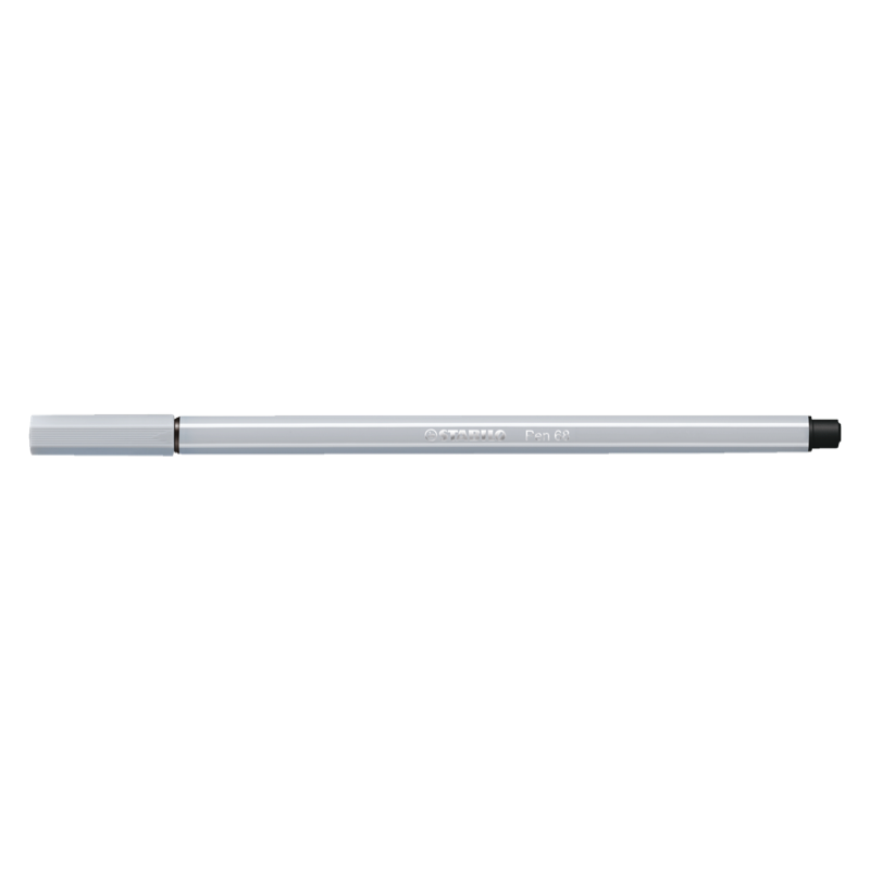 Flamaster STABILO Pen 68/94 - szary zimny jasny