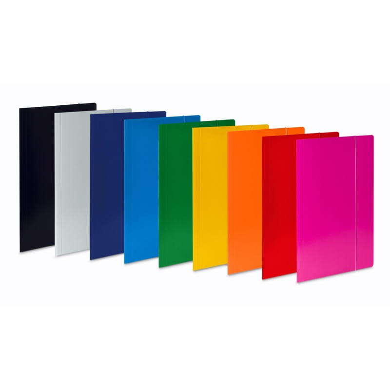 Teczki z gumką A4 VAUPE Eco - MIKS KOLORÓW