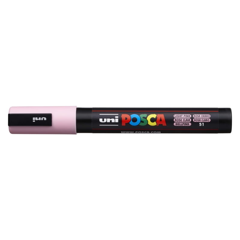 Marker UNI Posca PC-5M (jasnoróżowy)