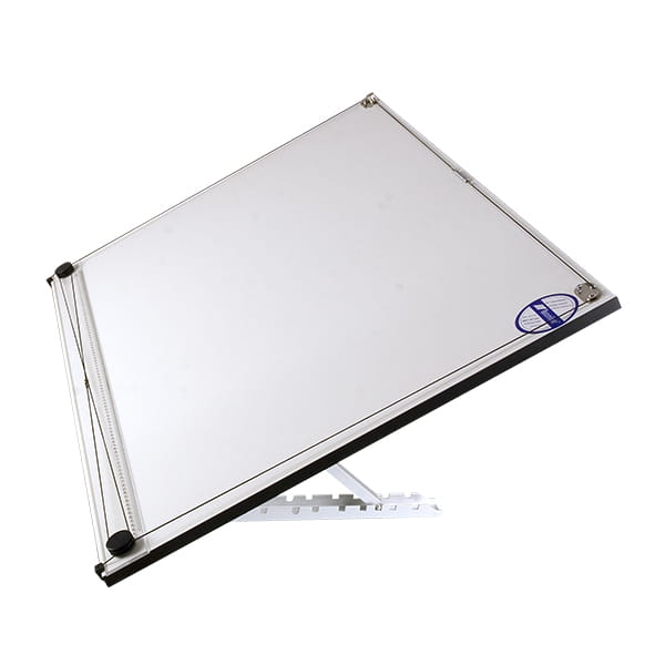 Deska kreślarska ze stelażem i przykładnicą B2 (50x70 cm) LENIAR