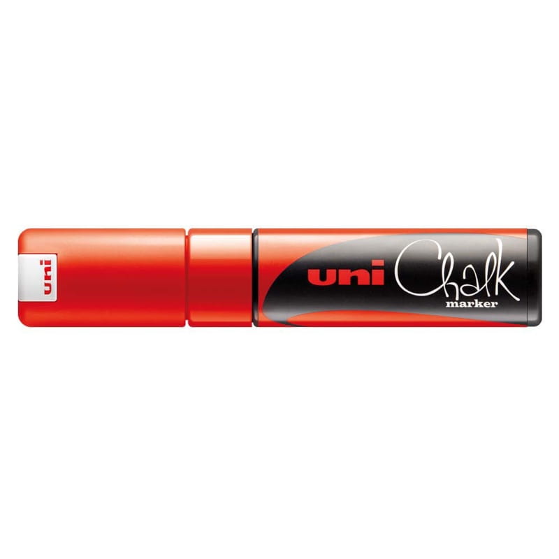Marker kredowy UNI Chalk PWE-8K (czerwony)